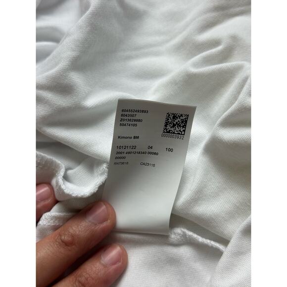 HUGO BOSS Men's Bathrobe - White, Size L - New with Tags - Picture 12 of 12